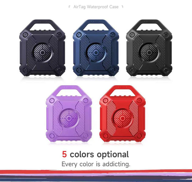 Apple AirTag Silicone Protective Case with Waterproof Anti-lost Design